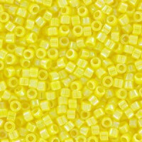 Miyuki delica Beads 11/0 - Opaque canary ab DB-1572